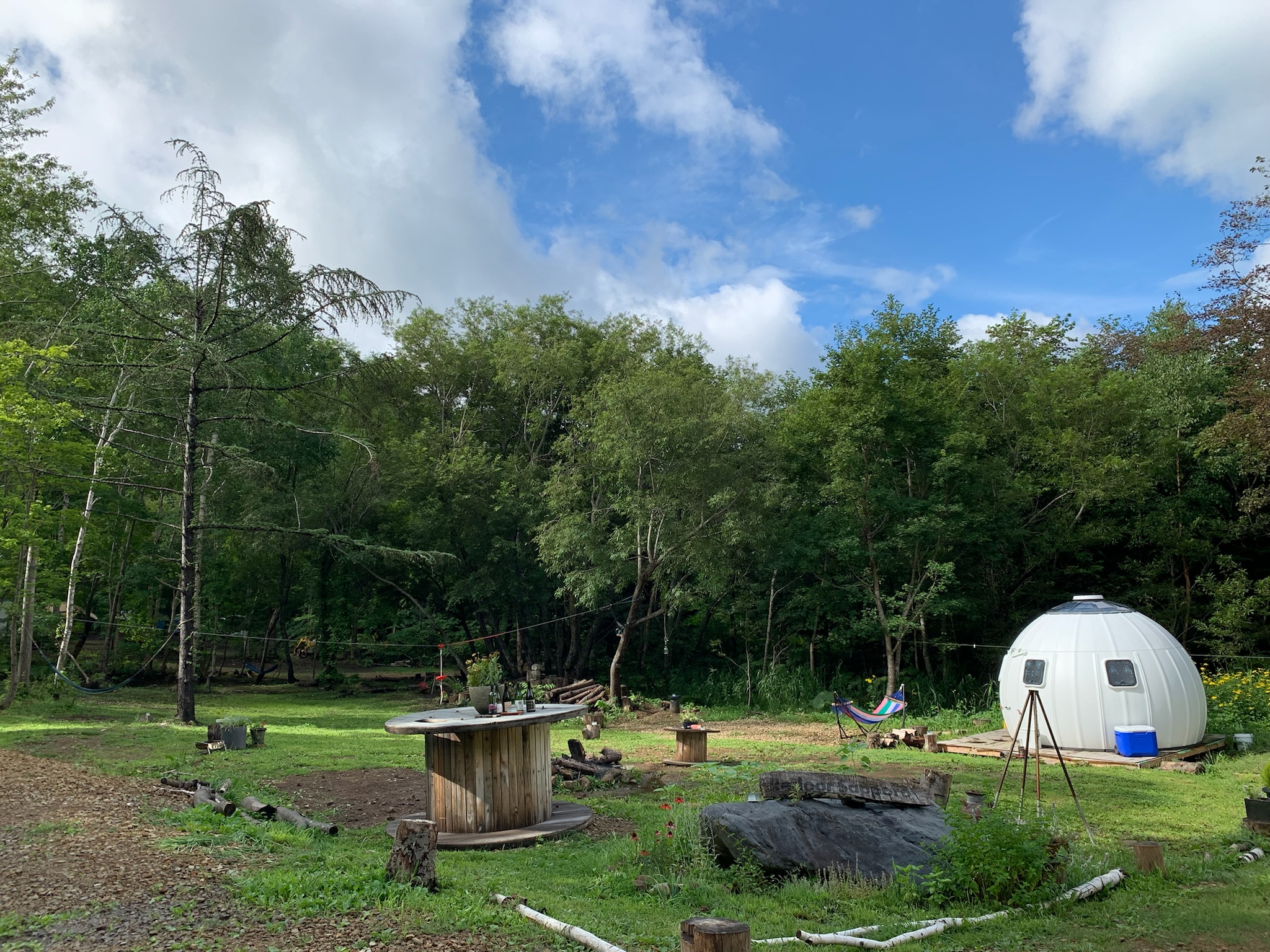 札幌市中央区で大自然を堪能するキャンプ【Redoor Sapporo】